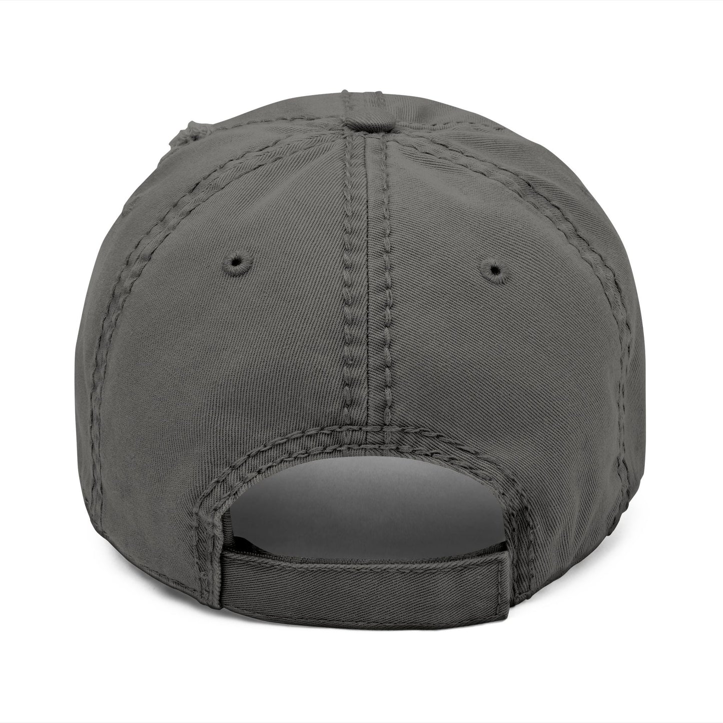 ROO2BLOOM Embroidered Distressed Hat