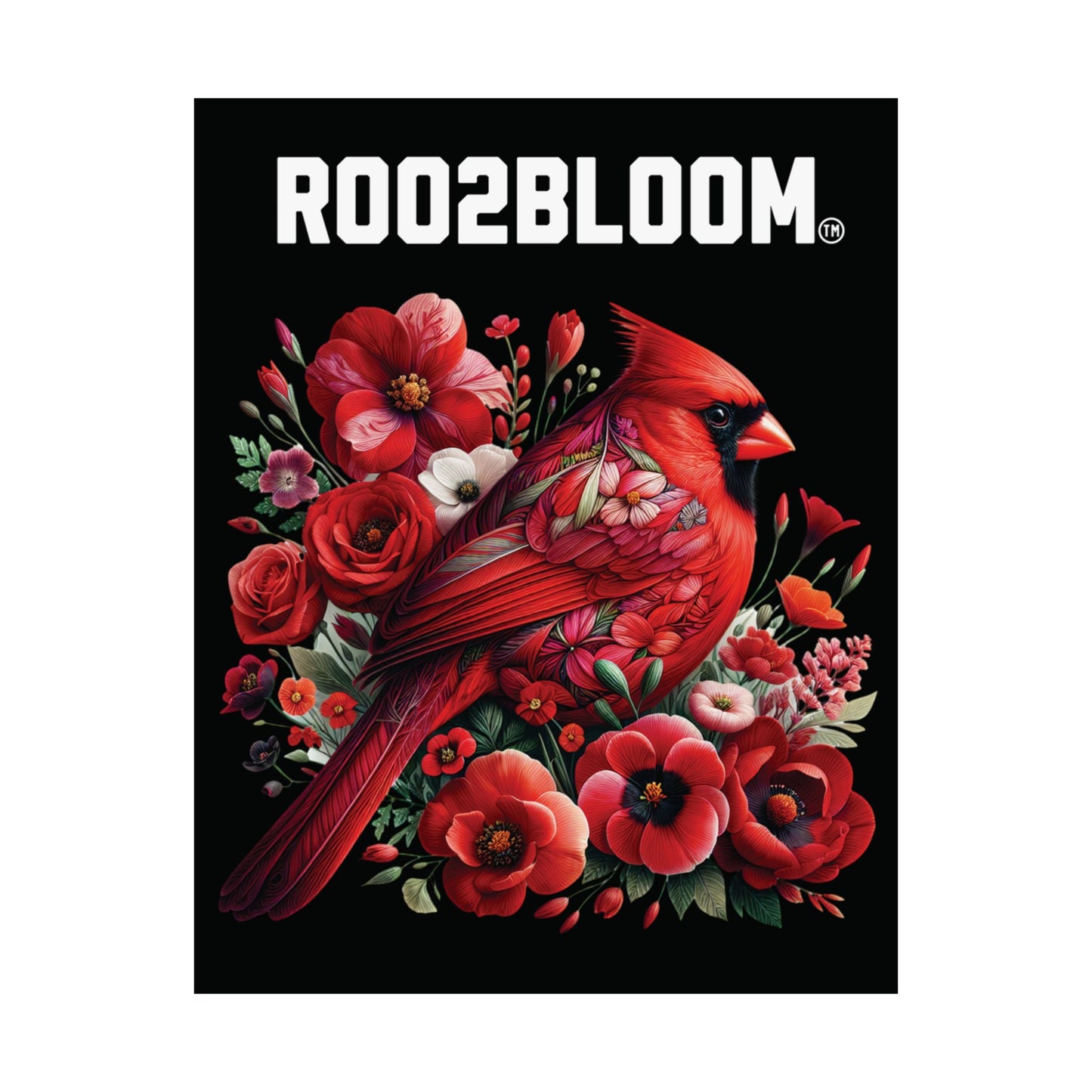 Cardinal of Encourgement Matte Poster
