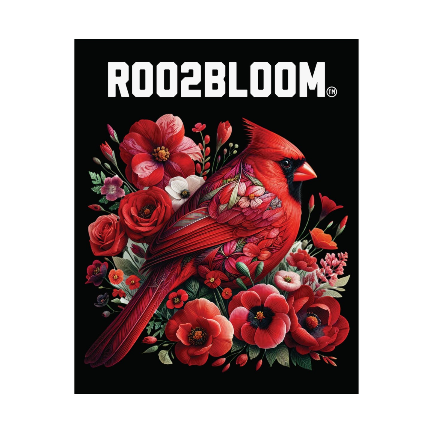 Cardinal of Encourgement Matte Poster