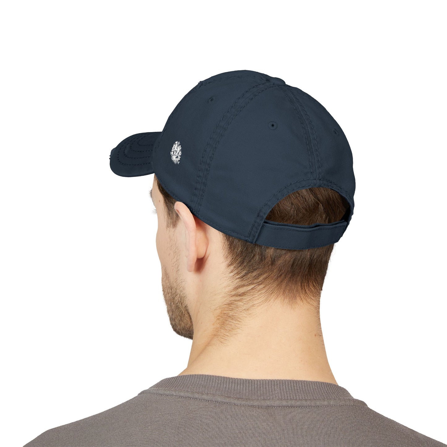 ROO2BLOOM Embroidered Distressed Hat