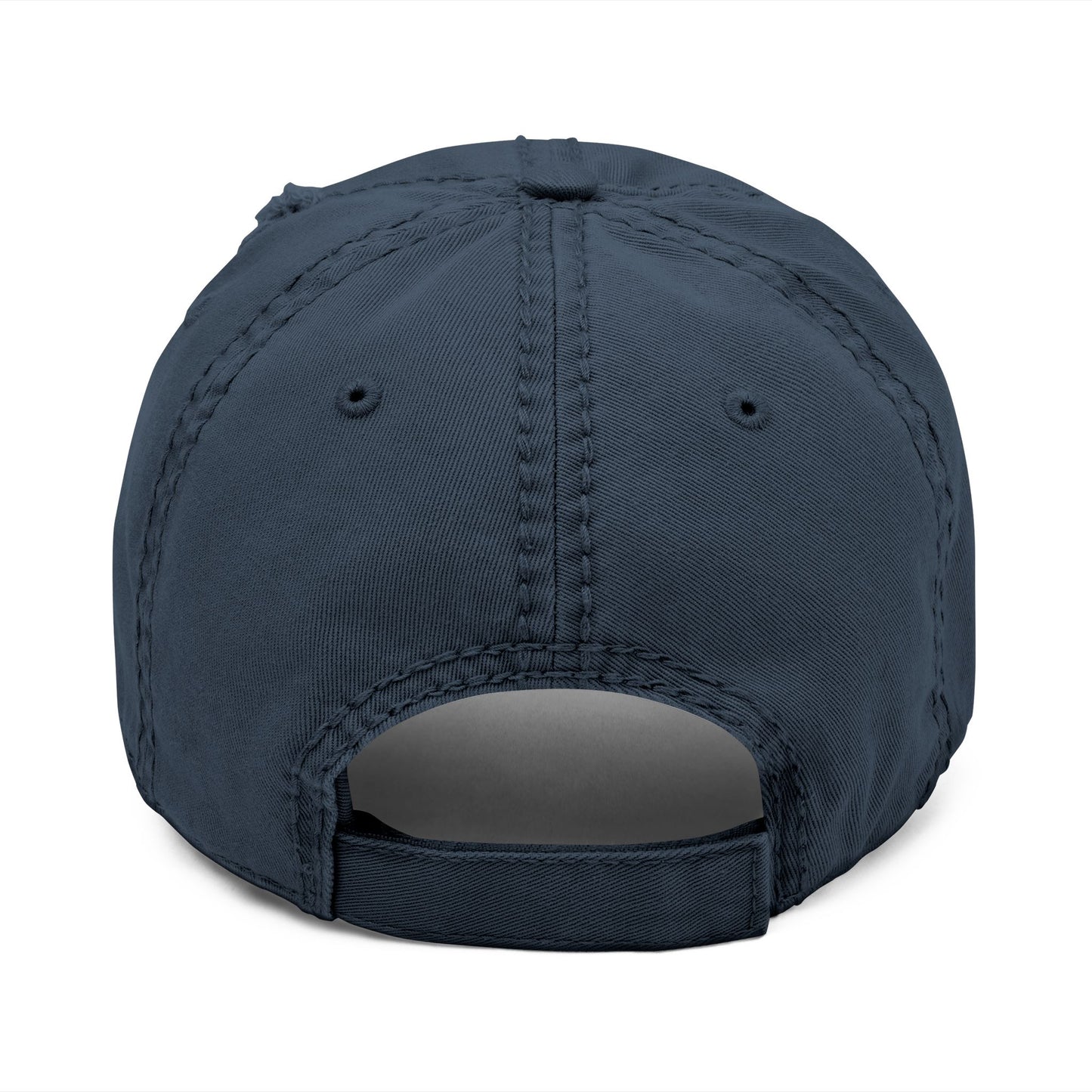 ROO2BLOOM Embroidered Distressed Hat