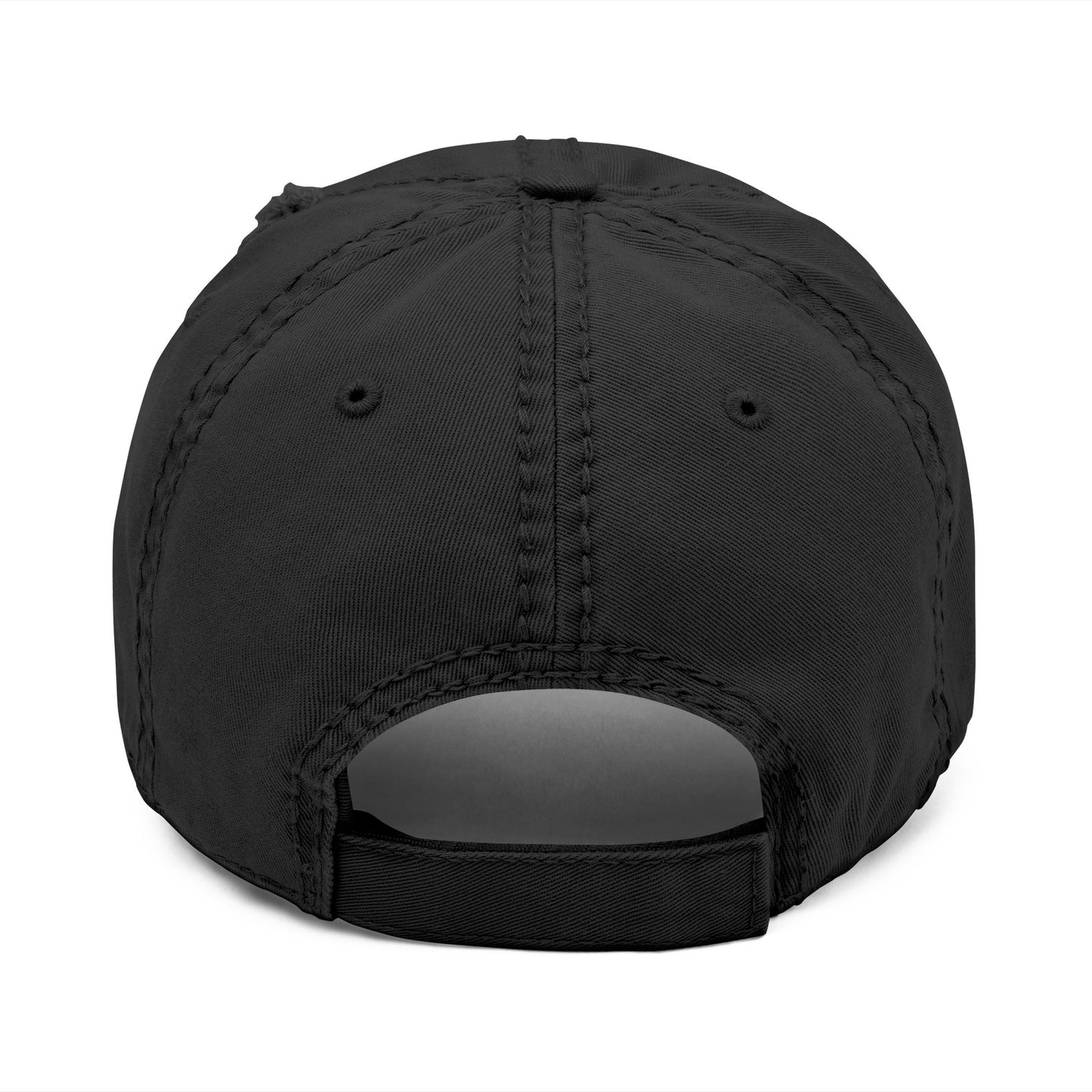 ROO2BLOOM Embroidered Distressed Hat