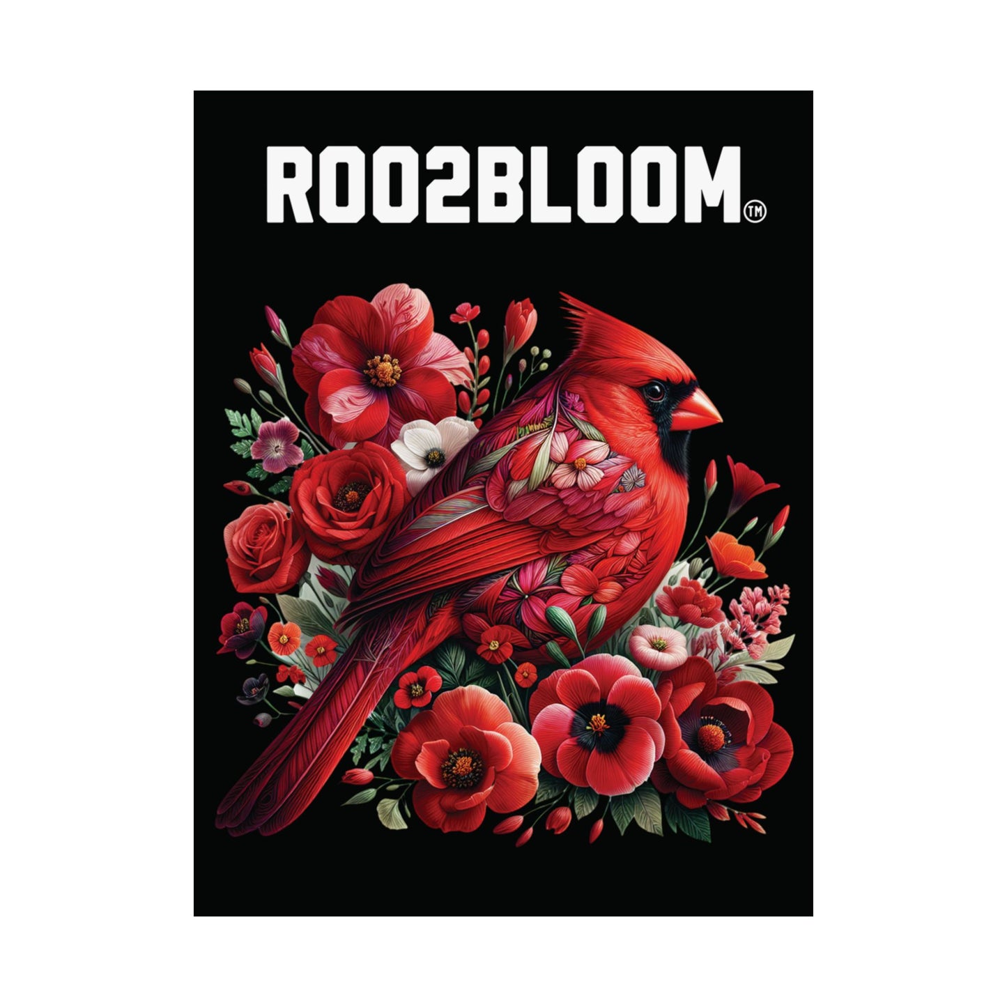 Cardinal of Encourgement Matte Poster