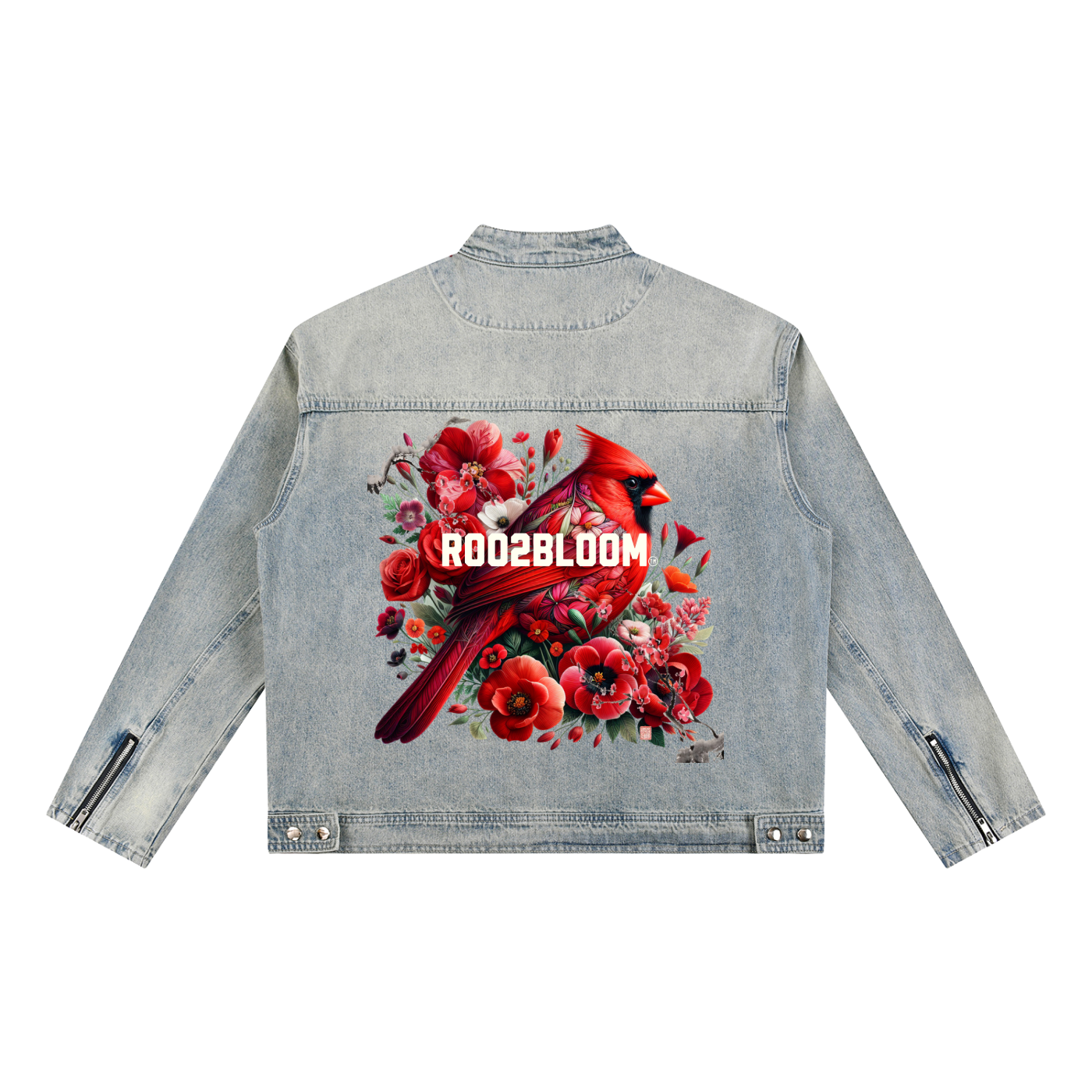 Cardinal of Encouragement Denim Essential Collection
