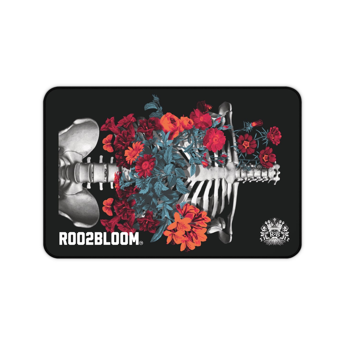 Bloomed from Bone Desk Mat